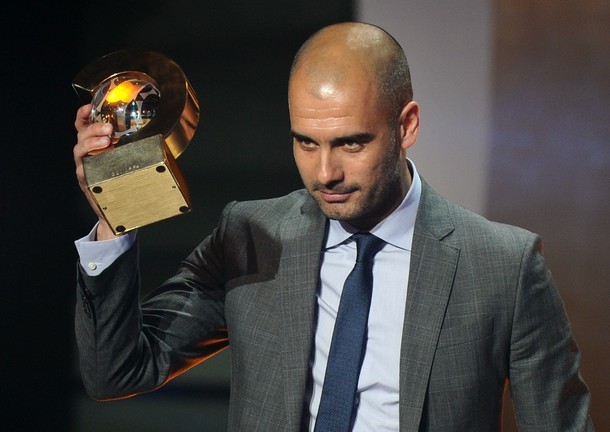 Guardiola đoạt danh hiệu HLV xuất sắc nhất năm.