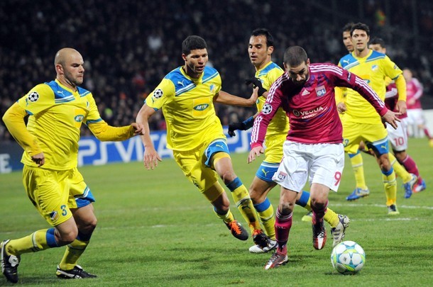 Trong khi đó, Apoel Nicosia cũng đã có một trận đấu hay trên sân của Lyon.