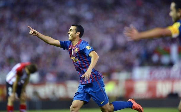 Nhưng Barca đã nhanh chóng khẳng định đẳng cấp bằng bàn thắng của Pedro.