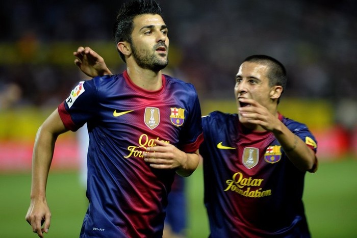 Villa xuất hiện đúng lúc, Barca thắng ngược 3-2.
