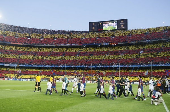 Barca-Milan tại Champions League 2009/10.