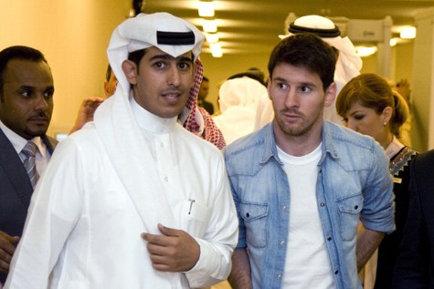 Messi ở Saudi Arabia.