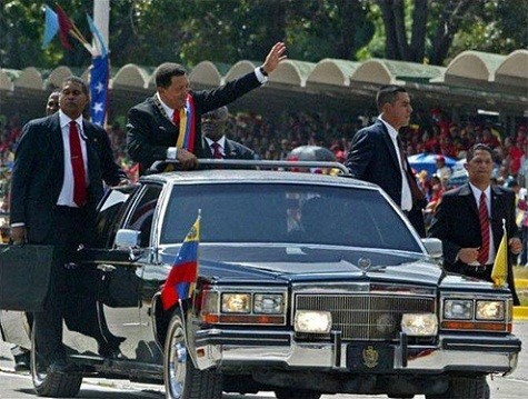 Cadillac của tổng thống Venezuela Hugo Chavez