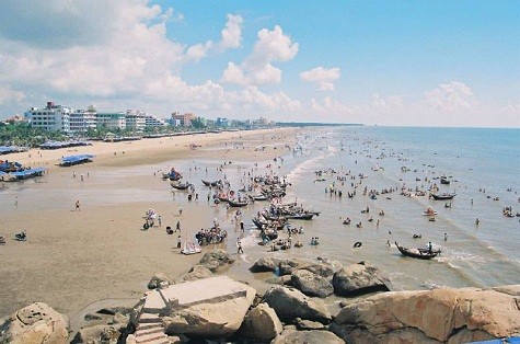 Bãi biển Sầm Sơn, Thanh Hóa (Ảnh: Nguồn internet)