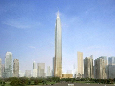 2. Trung tâm tài chính quốc tế Ping An - Thâm Quyến, Trung Quốc Chiều cao khi hoàn thành: 648m