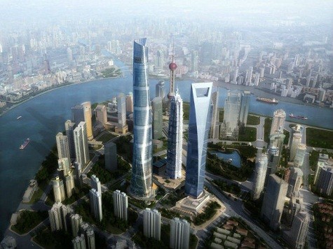 3. Tháp Thượng Hải - Thượng Hải, Trung Quốc Chiều cao khi hoàn thành: 632m