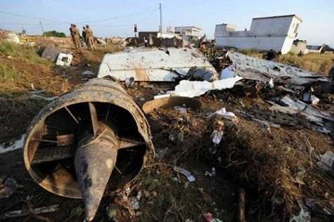 Một vụ tai nạn máy bay thảm khốc ở Pakistan (Ảnh internet)