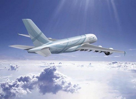 Còn biệt danh của Airbus A380 là "Siêu máy bay".