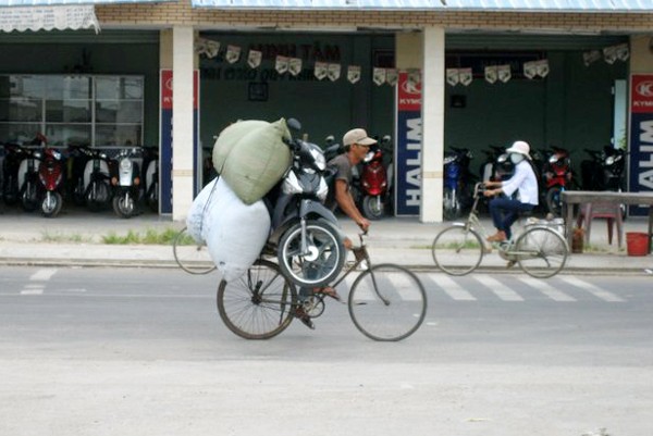 Khi xe đạp trở thành phương tiện giao thông phổ biến !