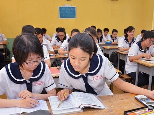 Nhiều trường ở thành phố Hồ Chí Minh không dạy chương trình phân ban. Ảnh: TẤN THẠNH - Nguồn nld.com.vn