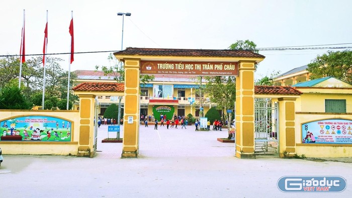 Trường Tiểu học thị trấn Phố Châu, Hương Sơn, Hà Tĩnh