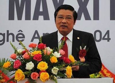 Ông Phan Đình Trạc, nguyên Bí thư Tỉnh ủy Nghệ An.