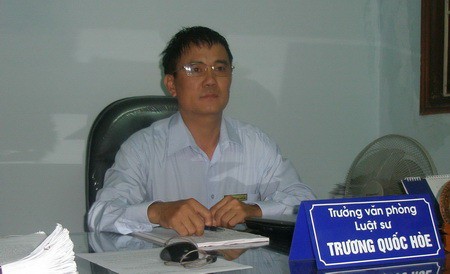 Luật sư Trương Quốc Hòe, Trưởng văn phòng luật sư Interla, Đoàn luật sư TP Hà Nội