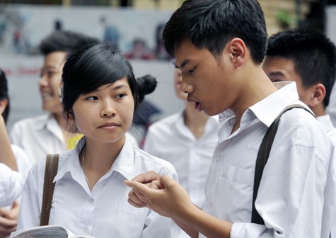 Năm 2012, hơn 1.200 học sinh sẽ được tuyển thẳng vào đại học. Ảnh minh họa: Hoàng Hà.