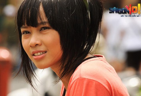 Diễn viên trẻ Quỳnh Hoa của phim "Saigon Yo!".