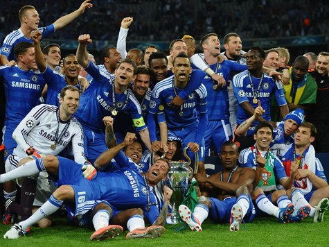 Sẽ là hồ đồ nếu cho rằng chỉ có thần may mắn khắc tên Chelsea vào chiếc cúp Champions League- Ảnh Getty