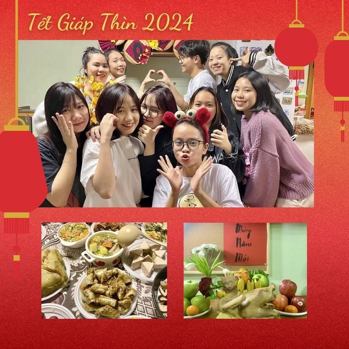 Hội du học sinh Việt Nam tại nước ngoài tổ chức nhiều hoạt động đón Tết Nguyên đán.