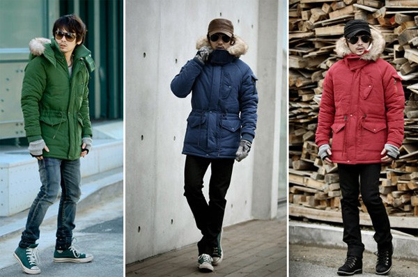 Cực Hàn quốc với măng tô ấm áp phong cách bộ đội. Đơn giản những đẹp tinh tế.