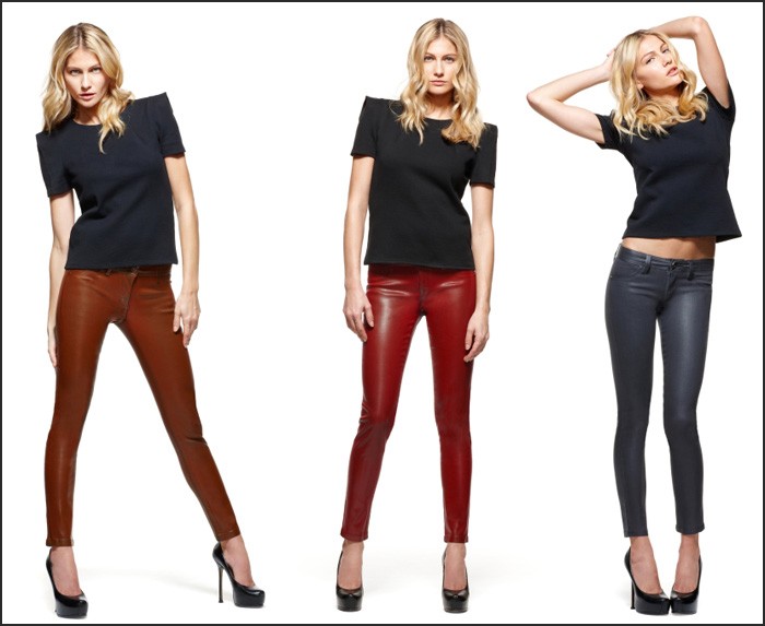 Một nhãn hiệu quần jeans đến từ Anh Quốc vừa tung ra BST dành cho Xuân năm 2012 với kiểu dáng ôm, skiny đa sắc màu dành cho những cô nàng “lép kẹp” vòng 3.