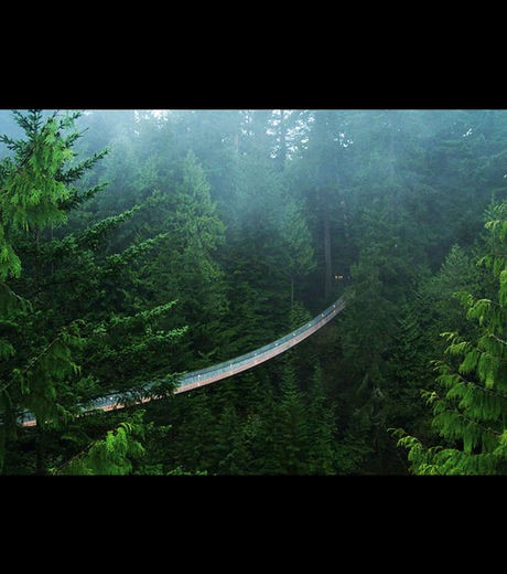 Cầu treo đi bộ Capilano là công trình nối tiếng thế kỷ XIX ở Vancouver, Canada