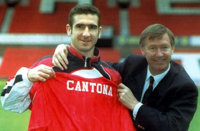Eric Cantona, “tiền bối” trong lĩnh vực đánh lộn của Antonio Cassano