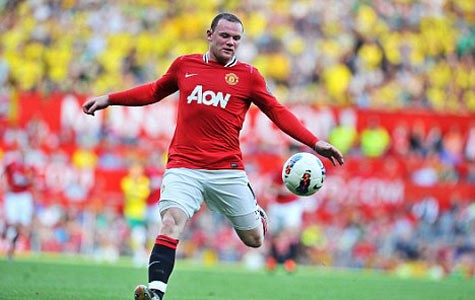 Rooney với quả đầu mới trong trận MU - Norwich