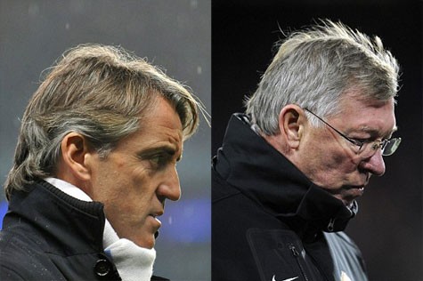 Mancini và Ferguson cùng nhau thất bại