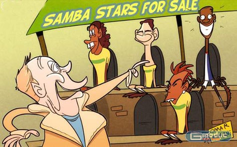 Đi ngắm hàng của xứ Samba, cuối cùng Redknapp lại có được Christopher Samba