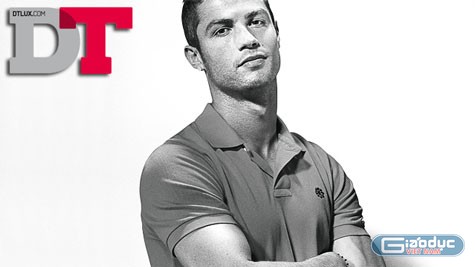 Ronaldo xuất hiện trên tạp chí DTLux
