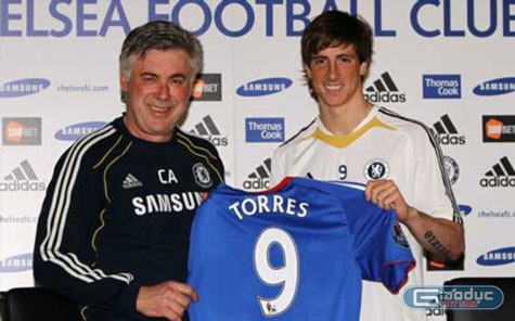 Carlo Ancelotti nhận được đề nghị mua Fernando Torres