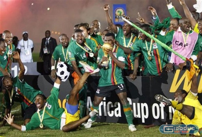 Zambia – nhà vua mới của bóng đá châu Phi
