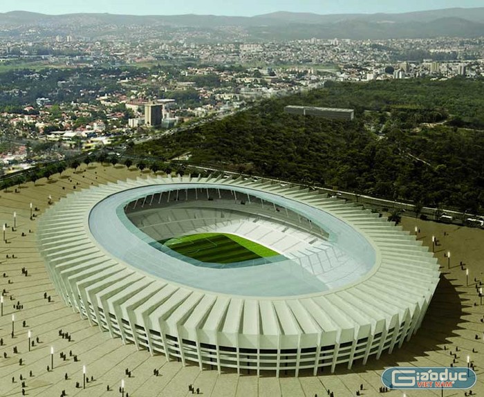 Sân Mineirao được xây dựng từ năm 1965, được nâng cấp để phục vụ cho World Cup 2014 cũng như Olympics 2016.