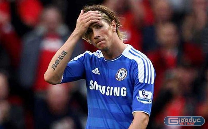Chelsea nhận thất bại đầu tiên của mùa giải, trận thua 1-3 trước Man Utd mà trong đó Torres sút ra ngoài trước cầu môn trống trải.