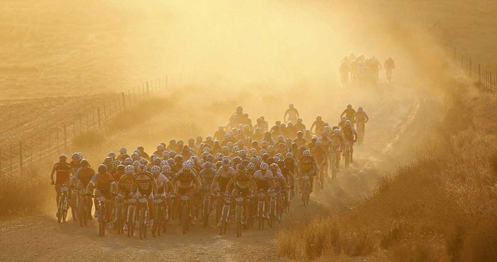 Chăng 4 của giải đua xe đạp Absa Cape Epic diễn ra tại Overberg, Nam Phi