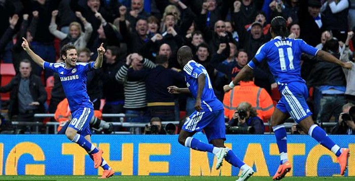 Thắng đội bóng cùng thành phố với tỷ số đậm đà, nhưng Chelsea đã vào chung kết FA Cup một cách đầy tranh cãi bởi bàn thắng “ảo” của Juan Mata.