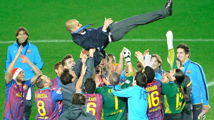 Thắng lợi tại giải Vô địch thế giới các CLB vào tháng 12/2011 mang tới danh hiệu thứ 13 cho Guardiola trong tổng số 16 giải đấu mà Barca đã tham dự.