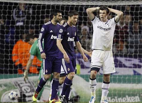 Tottenham bị Real Madrid loại tại tứ kết năm 2011