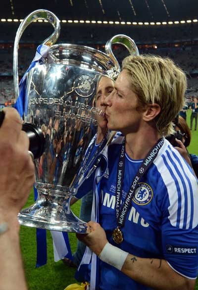 Torres vô địch Champions League nhưng đã bày tỏ sự bất mãn khi không được đá chính trong trận chung kết