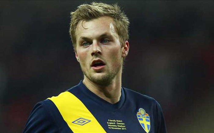 Sebastian Larsson (Thụy Điển): Ngôi sao đẹp trai nhất đội hình Thụy Điển tại EURO 2012. Bộ râu đậm chất Bắc Âu cùng với đôi mắt xanh hút hồn là thứ mà không ít các thiếu nữ Thụy Điển phải phát cuồng.