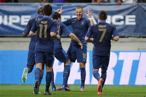 Pháp đến với EURO 2012 bằng sự tự tin lớn và thành tích bất bại 20 trận