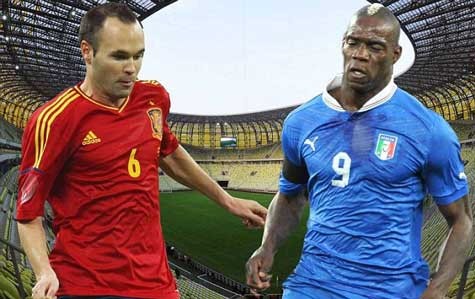 Tây Ban Nha và Italia đối đầu nhau trong trận đấu được chú ý nhất bảng C