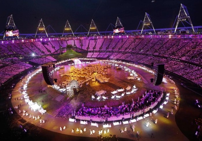 Toàn cảnh sân Olympic.