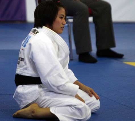Văn Ngọc Tú ở bộ môn Judo sớm phải chia tay Olympic vì đối thủ quá mạnh