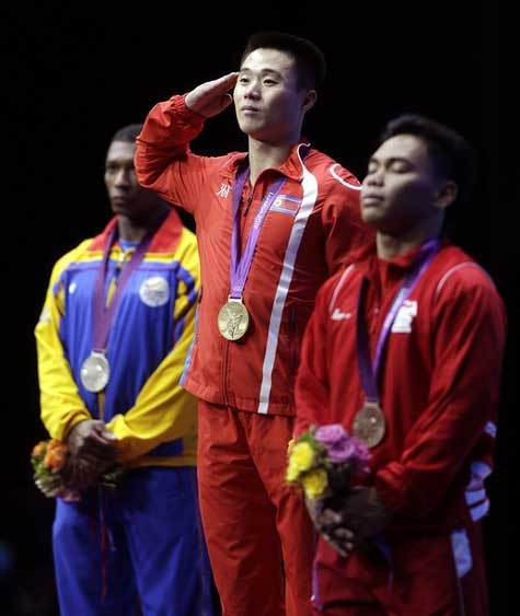 Kim Un-Guk đoạt huy chương Vàng cử tạ hạng cân 62kg