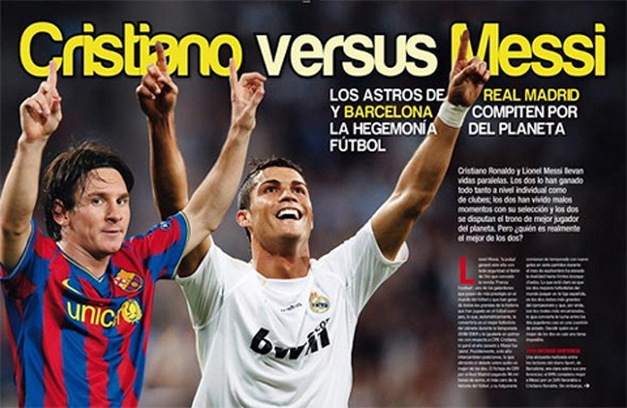 Ronaldo và Messi luôn là tâm điểm của sự chú ý.