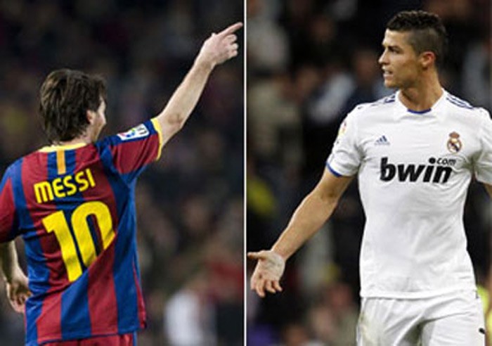 Khi Ronaldo đến Real, cuộc chiến với Messi càng diễn ra với tần suất dày và độ nóng bỏng cũng tăng cao.
