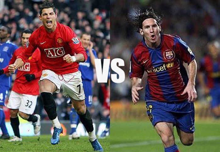 Cuộc chiến Ronaldo v Messi nóng bỏng từ khi cả hai còn rất trẻ.