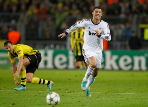 Ronaldo gặp rất nhiều khó khăn trước Dortmund ở trận lượt đi, vậy lượt về sẽ thế nào?