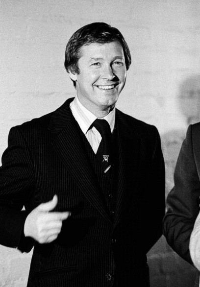 Alex Ferguson sau trận thắng ở vòng 1 UEFA Cup của Aberdeen trước Ipswich Town năm 1981.