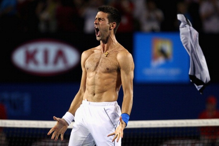 35. Novak Djokovic – Tennis: Djokovic bước vào năm 2012 là số 1 Thế giới và vô địch Australia Open. Anh tiếp tục chiến thắng tại Miami, Toronto, Bắc Kinh, Thượng Hải và chung kết ATP World Tour. Cùng với đó, Djokovic về nhì tại Roland Garros và U.S Open.